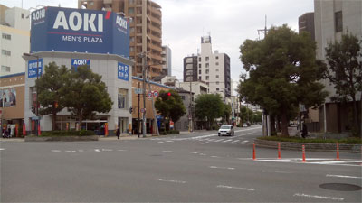 大阪市西区九条 九条1交差点